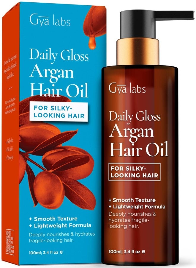 جيا لابس زيت الأرغان من جيا لابز، 100 مل - للشعر المجعد والتالف والمصبوغ - يقوي ويمنح لمعاناً وحماية - Image 1